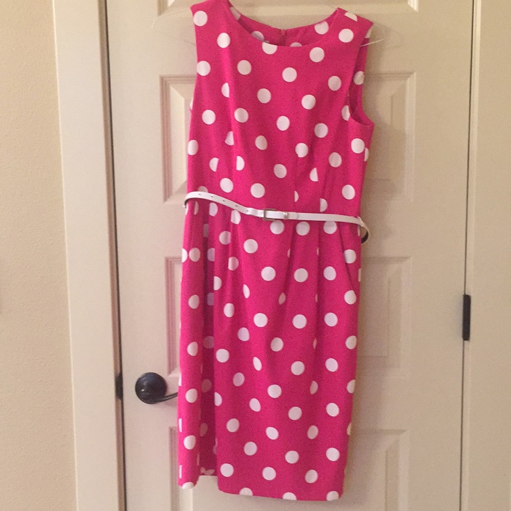 Retro polka dot dress